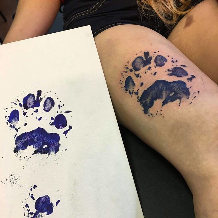 21 gazdi, aki a kutyája tappancsát tetováltatta magára14