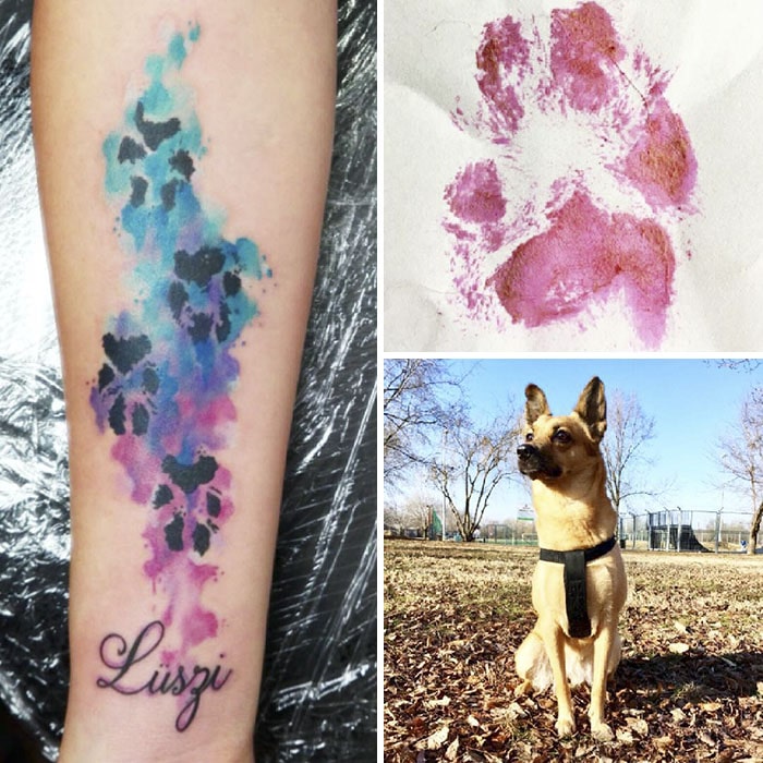 21 gazdi, aki a kutyája tappancsát tetováltatta magára7